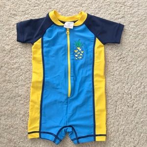 Hanna Andersson baby boy rash guard